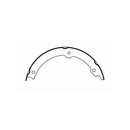 Centric Parts Centric Brake Shoes, 111.09430 111.09430